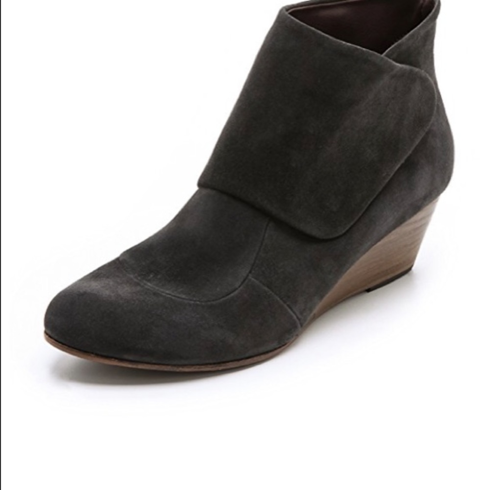 Grey Suede Bootie